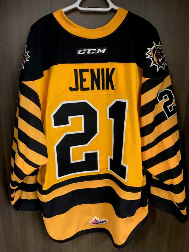 #21 Jan Jenik Game-Worn Heritage Jersey image 0